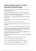 Biotechnology Chapter 2 The Raw Materials of Biotechnology&period;