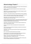 Biotechnology Chapter 1