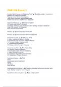 PNR 206 Exam 3 Latest  Questions and Answers 100&percnt; Correct&period;