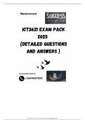ICT3621 EXAM PACK 2025  &lbrace;DETAILED QUESTIONS AND ANSWERS &rcub;