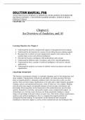 Solution Manual For Analytics&comma; Data Science&comma; & Artificial Intelligence Systems for Decision Support&comma; 11th Edition by Ramesh Sharda&comma; Dursun Delen&comma; Efraim Turban Chapter 1-14