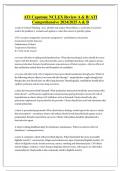 ATI Capstone NCLEX Review A & B &plus; ATI Comprehensive A & B &vert; Latest 2024&ndash;2025 Update Fully Verified &vert;&vert; GRADED A&plus; &vert;&vert; NCLEX-Focused Review for Nursing Students