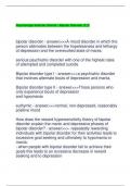 Psychologie Selectie Utrecht - Bipolar Disorder &lpar;2&period;3&rpar; bipolar disorder - answer>>>A mood disorder in which the person alternates between the hopelessness and lethargy of depression and the overexcited state of mania&period;