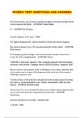 ATSEP&period;C TEST QUESTIONS AND ANSWERS