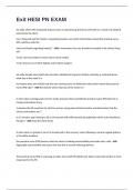 Exit HESI PN EXAM 2024&sol;2025 Questions And Answers 