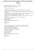 Test Bank - Becker's World of the Cell&comma; 10th Edition &lpar;Hardin&comma; 2022&rpar; Chapter 1-26 &vert; All Chapters