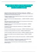 FOUNDATIONS OF MENTAL HEALTH CARE 6TH EDITION WELL- UPDATED WITH QUESTIONS ANDVERIFIED ACCURATE ANSWERS Test bank 