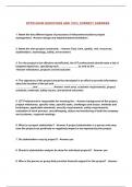 RTPM EXAM QUESTIONS AND 100&percnt; CORRECT ANSWERS