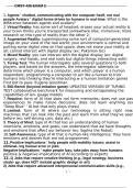 CMST 426 EXAM 2