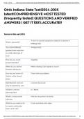 QMA Indiana State Test&vert;2024-2025 latest&vert;COMPREHENSIVE MOST TESTED &lpar;frequently tested&rpar; QUESTIONS AND VERIFIED ANSWERS &vert; GET IT 100&percnt; ACCURATE&excl;&excl;