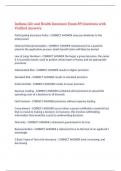 Indiana Life and Health Insurance Exam 89 Questions with Verified Answers&comma;100&percnt; CORRECT