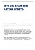 ILTS 207 EXAM 2025 LATEST UPDATE&period;