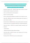 NEUROLOGICAL PHYSIOTHERAPY EXAM REVISION&period; ALL EXAM REVISION QUESTIONS AND CORRECT ANSWERS &lpar;ALREADY GRADED A&plus;&rpar; &lpar;2024 UPDATE&rpar; 100&percnt; GUARANTEED