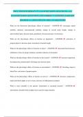 NBCE PHYSIOTHERAPY PT EXAM REVISION QUESTIONS&period; ALL EXAM REVISION QUESTIONS AND CORRECT ANSWERS &lpar;ALREADY GRADED A&plus;&rpar; &lpar;2024 UPDATE&rpar; 100&percnt; GUARANTEED