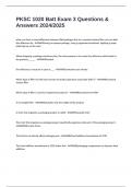 PKSC 1020 Batt Exam 3 Questions & Answers 2024&sol;2025
