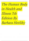  TESTBANK for The Human Body in Health and Illness 7th Edition By Barbara Herlihy &vert;isbn 9780323711265 