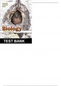 Test Bank For Biology&colon; Life on Earth 11th Edition by Gerald Audesirk &lpar;Author&rpar;&comma; Teresa Audesirk &lpar;Author&rpar;&comma; Bruce E&period; Byers &lpar;Author&rpar; All Chapters Complete Guide Latest A&plus;
