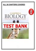 Test Bank&colon; Campbell Biology Concepts & Connections 10th Ed &lpar;Taylor&rpar; &vert; All Chapters 1-38