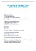 ISTQB FOUNDATION LEVEL QUESTIONS AND ANSWERS