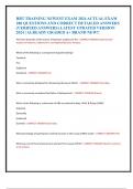 RBT TRAINING NEWEST EXAM 2024 ACTUAL EXAM  280 QUESTIONS AND CORRECT DETAILED ANSWERS  &lpar;VERIFIED ANSWERS&rpar; LATEST UPDATED VERSION  2024 &vert; ALREADY GRADED A&plus; BRAND NEW&excl;&excl;