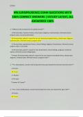 MN JURISPRUDENCE EXAM QUESTIONS WITH 100&percnt; CORRECT ANSWERS &vert; ESTUDY LATEST&comma; ALL ANSWERED 100&percnt;