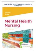 NEEBS MENTAL HEALTH NURSING 6TH EDITION&sol;ALL CHAPTERS 1-22