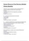 Human Resource Final Revision Multiple Choice Question&period;pdf