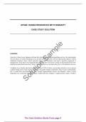 Case Solution for Atrae Human Resources with Humanity