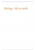 Exam &lpar;elaborations&rpar; Biology - life on earth