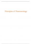 Exam &lpar;elaborations&rpar; Principles of Pharmacology