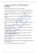 MOSQUITO CONTROL &lpar;7F&rpar; QUESTIONS AND ANSWERS
