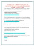 ATI MED SURG CARDIOVASCULAR EXAM  QUESTIONS WITH ANSWERS LATEST COMPLETE  &lpar;Already RATED A&plus;&rpar; 2024