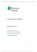 Edexcel AS Level Statistics Mark