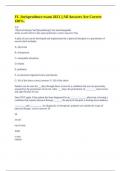 FL Jurisprudence exam 2023 &vert;&vert; All Answers Are Correct 100&percnt;&period;