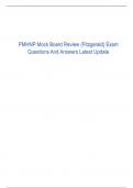 Exam &lpar;elaborations&rpar; PMHNP Mock Board