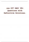 Exam &lpar;elaborations&rpar; con 237 DAU