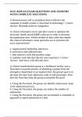 WGU D220 Western Governors University -WGU D220 OA EXAM QUESTIONS AND ANSWERS WITH COMPLETE SOLUTIONS&period;