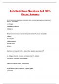 Leik Book Exam Questions And 100&percnt; Correct Answers