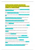 FLORIDA BOATING LICENSING 2024 EXAM 250 QUESTIONS WITH DETAILED VERIFIED ANSWERS &lpar;100&percnt; CORRECT&rpar; &sol;A&plus; GRADE ASSURED