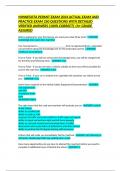MINNESOTA PERMIT EXAM 2024 ACTUAL EXAM AND PRACTICE EXAM 250 QUESTIONS WITH DETAILED VERIFIED ANSWERS &lpar;100&percnt; CORRECT&rpar; &sol;A&plus; GRADE ASSURED