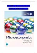 TEST BANK For Microeconomics&comma; 9th Edition by Jeffrey M&period; Perloff&comma; Verified Chapters 1 - 20&comma; Complete Newest Version