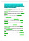 PSI TEXAS STATE BOARD NAIL TECHNOLOGY EXAM 2024 NEWEST 2 VERSIONS &lpar;VERSION A AND B&rpar; 250 QUESTIONS WITH DETAILED VERIFIED ANSWERS &lpar;100&percnt; CORRECT&rpar; &sol;ALREADY GRADED A&plus;