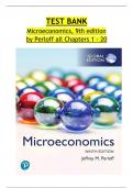 Test Bank For Microeconomics 9th Edition &lpar;Global Edition&rpar; By Jeffrey Perloff &lpar;All Chapters&comma; 100&percnt; Original Verified&comma; A&plus; Grade&rpar;