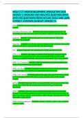 WGU C777 WEB DEVELOPMENT APPLICATION 2024 NEWEST 2 VERSIONS AND PRACTICE QUESTION EXAM WITH 500 QUESTIONS FROM ACTUAL EXAM AND 100&percnt; CORRECT ANSWERS&sol;ALREADY GRADED A&plus;