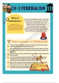 Chapter 2 &lpar;federalism&rpar; civics class 10