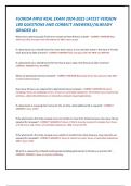 FLORIDA MPJE REAL EXAM 2024-2025 LATEST VERSION  180 QUESTIONS AND CORRECT ANSWERS&sol;&sol;ALREADY  GRADED A&plus;