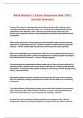 RICA Subtest 1&comma;2 & 3 Packaged Exams 100&percnt; Correct
