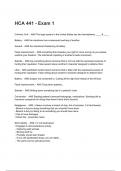 HCA 441 - Exam 1 Questions with complete solutions 2024&sol;2025&lpar; A&plus; GRADED 100&percnt; VERIFIED&rpar;&period;