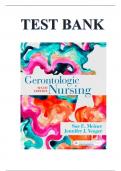 Gerontologic Nursing 6th Edition Test Bank by Sue E&period; Meiner&comma; Jennifer J&period; Yeager