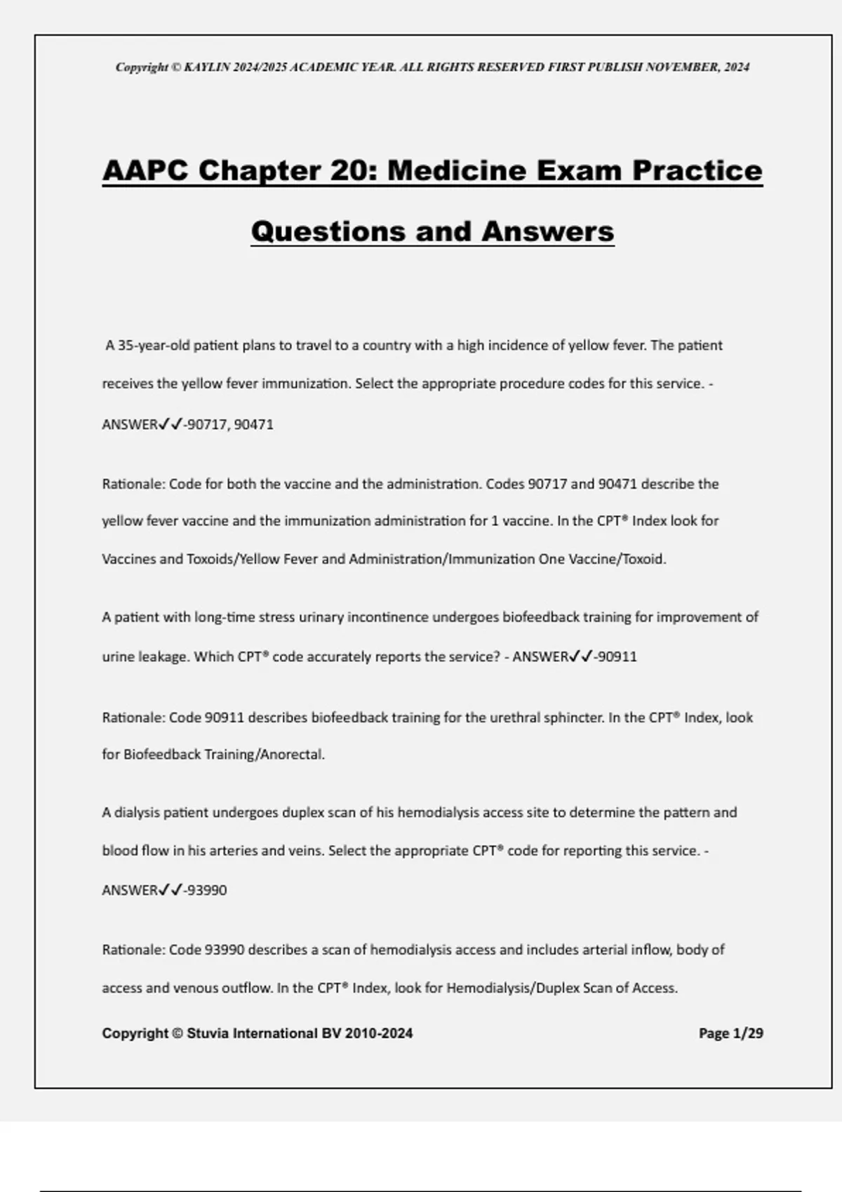 AAPC CHAPTER 20 PRACTICAL visual data 8